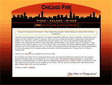 Tablet Screenshot of chicagofirerestaurant.com